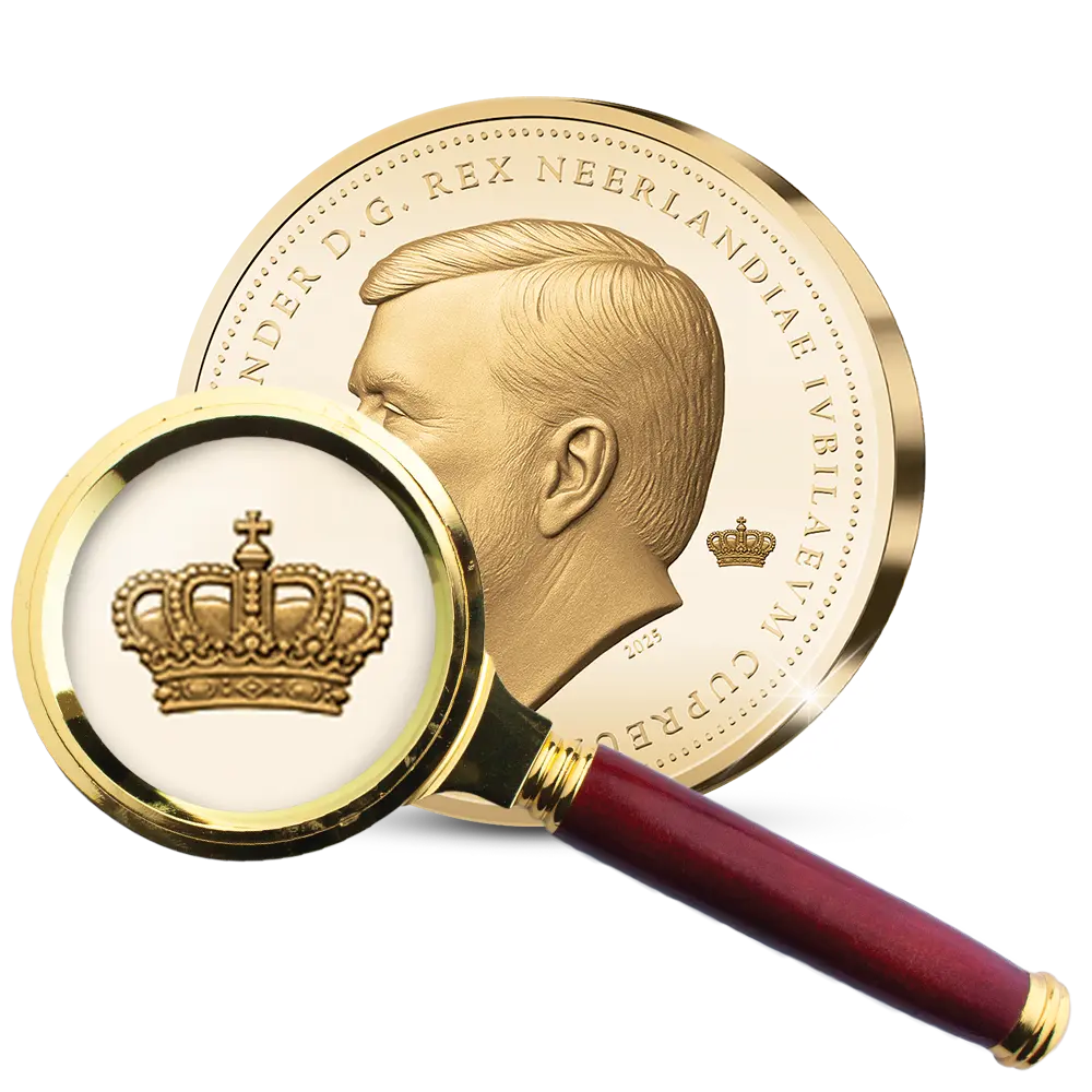 De Koninklijke Kroon Herdenkingsuitgifte 2025 ‘Koning Willem-Alexander’