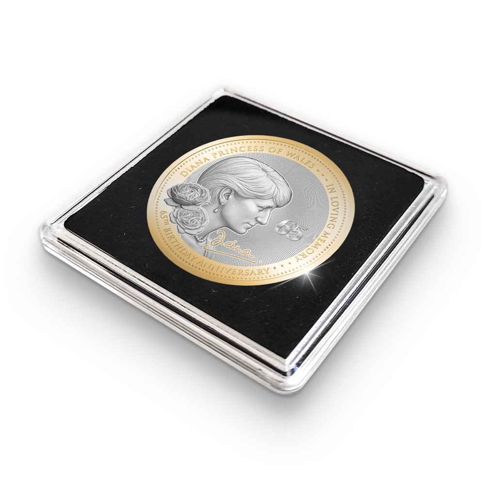De Eerste Slag van de Engelse Herdenkingsuitgifte “Diana, Princess of Wales * 65th Birthday Anniversary * 1961-2026”
