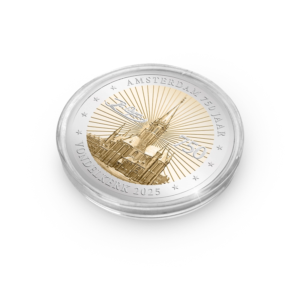 De Nederlandse Herdenkingsuitgifte Amsterdam 750 Jaar: Vondelkerk Amsterdam