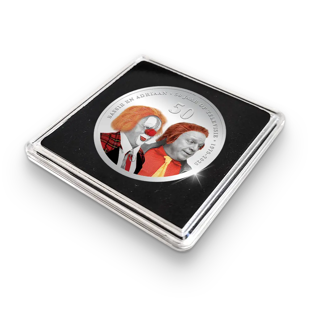 De officiële Herdenkingsuitgifte Bassie & Vlugge Japie - uitgifte nummer 2