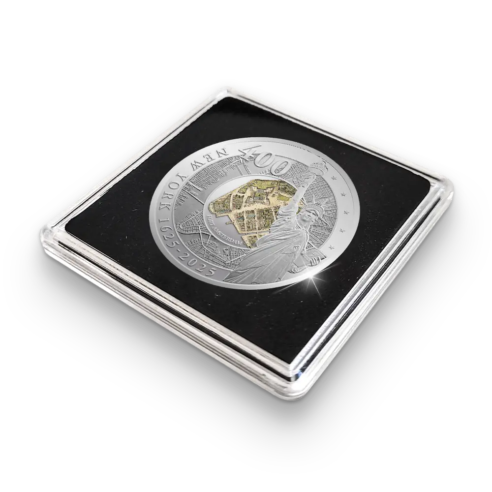 De primeurslag van de eerste Amerikaanse herdenkingsuitgifte ‘400th Anniversary of New York’