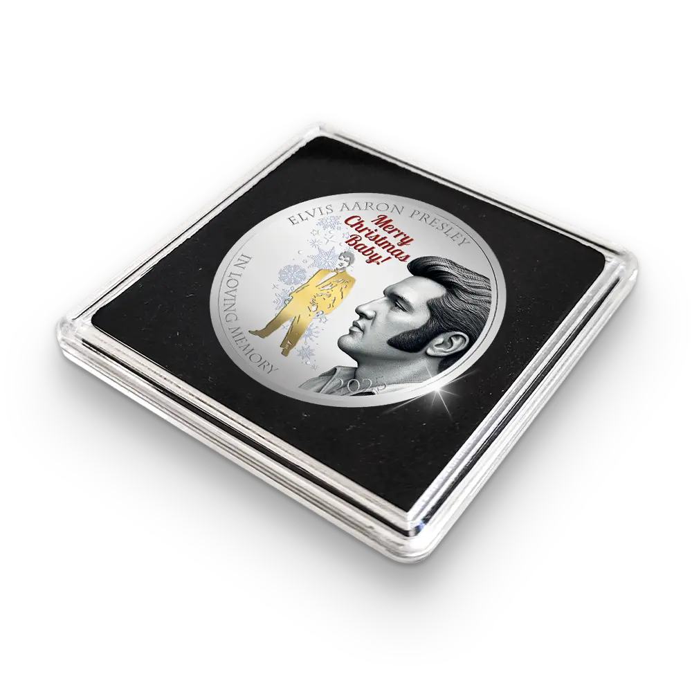 De Eerste Slag van de Amerikaanse Herdenkingsuitgifte “Elvis Presley, the Christmas Tribute 2025”