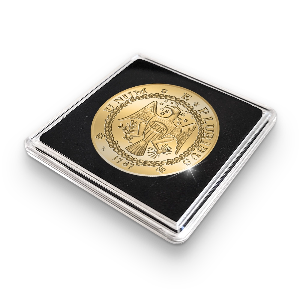De Originele Herslag van de Amerikaanse: The Brasher-Doubloon, 1787 First US Gold Coin