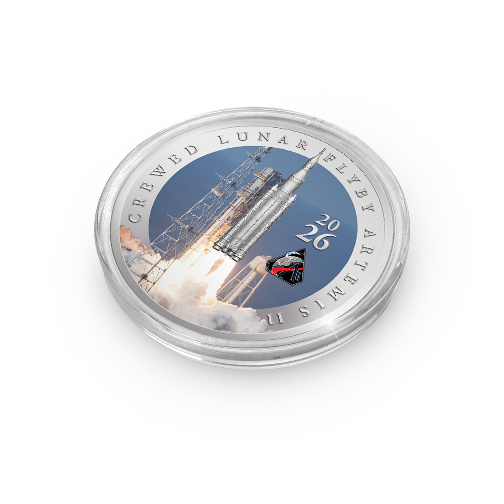 De USA Herdenkingsuitgifte 2026 ‘Artemis II: Launch into the Unknown – Rise of a New Space Era'