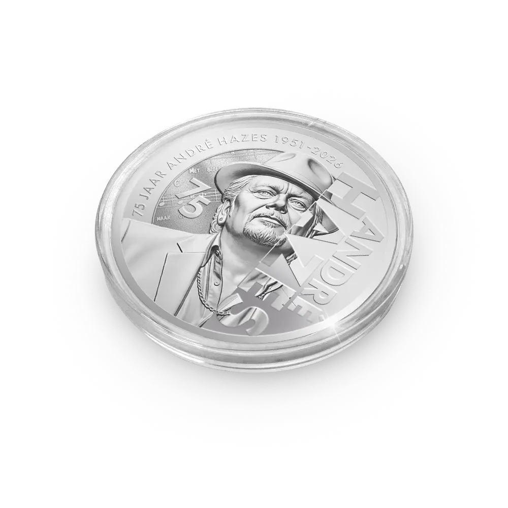 De officiële Herdenkingsuitgifte ‘André Hazes 75 Jaar’