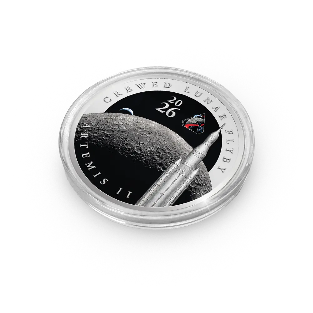 De USA Herdenkingsuitgifte 2026 ‘Artemis II: A Journey Beyond Earth to the Moon’