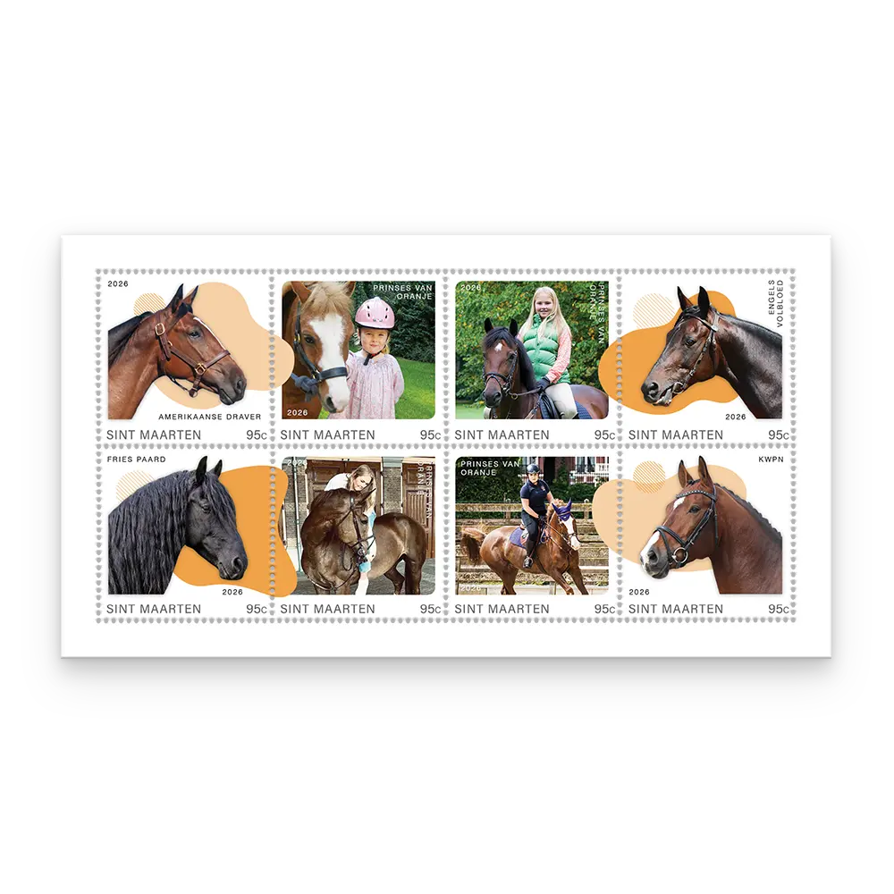 Postzegelvel ‘De Prinses van Oranje – Een Koninklijke Passie voor Paarden’