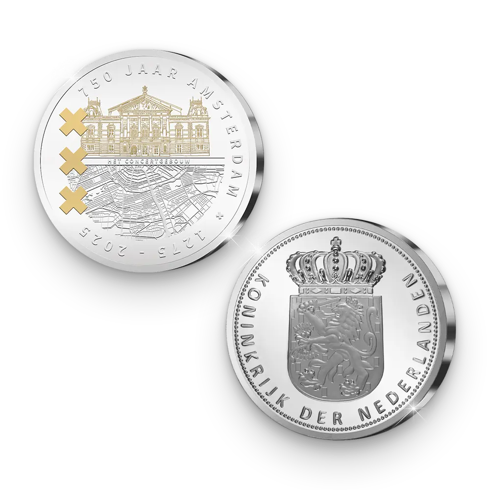 De eerste herdenkingsuitgifte “Het Concertgebouw”