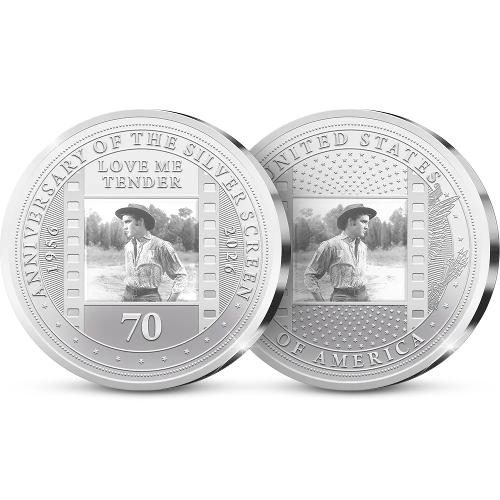 De “Elvis’ Love Me Tender 70th Anniversary” USA Herdenkingsuitgifte