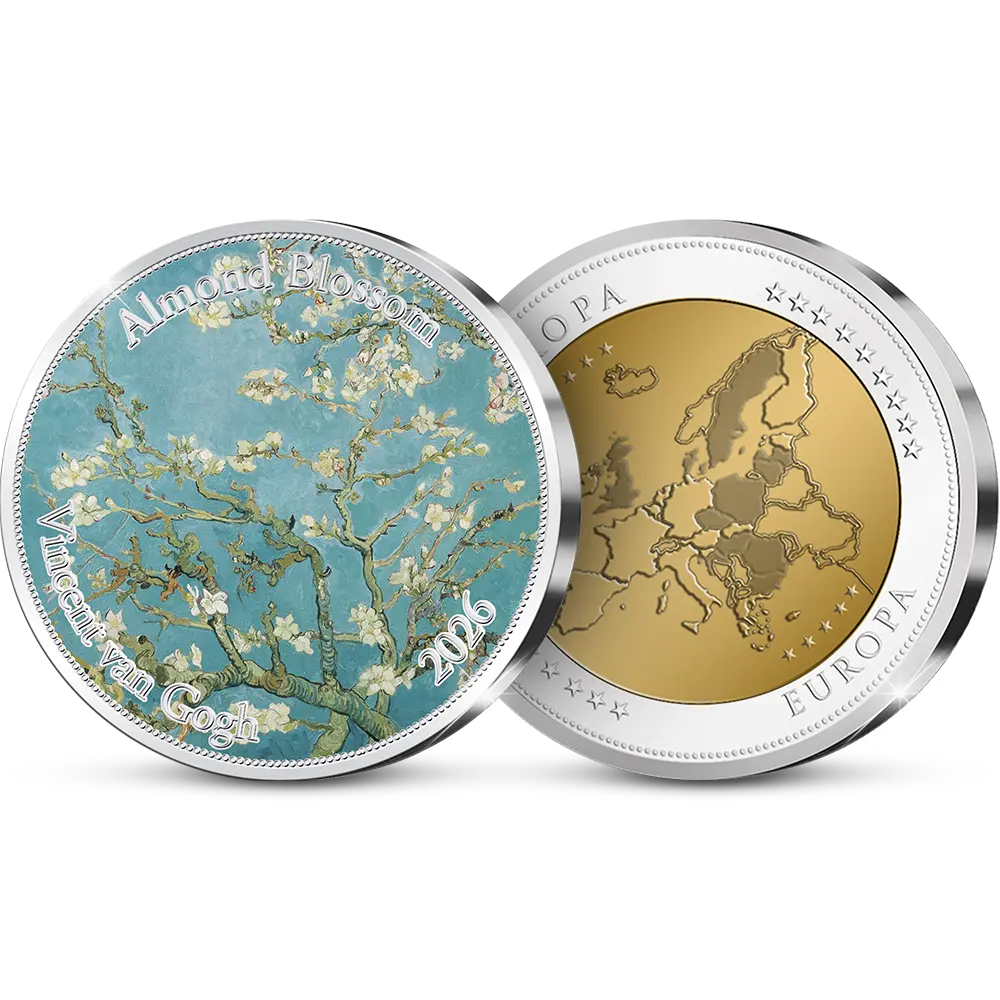 De Vincent van Gogh EUROPA Herdenkingsuitgifte: Lente 2026 'Amandelbloesem 1890'