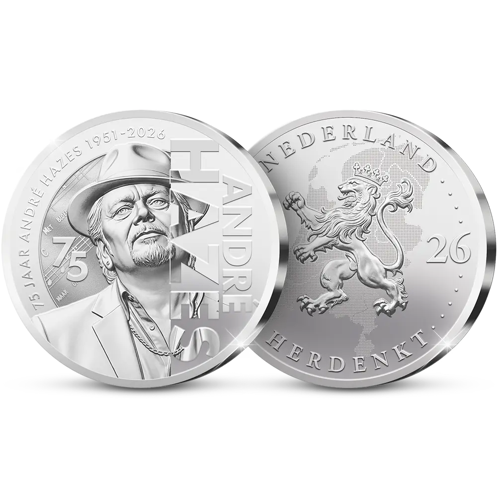 De officiële Herdenkingsuitgifte ‘André Hazes 75 Jaar’