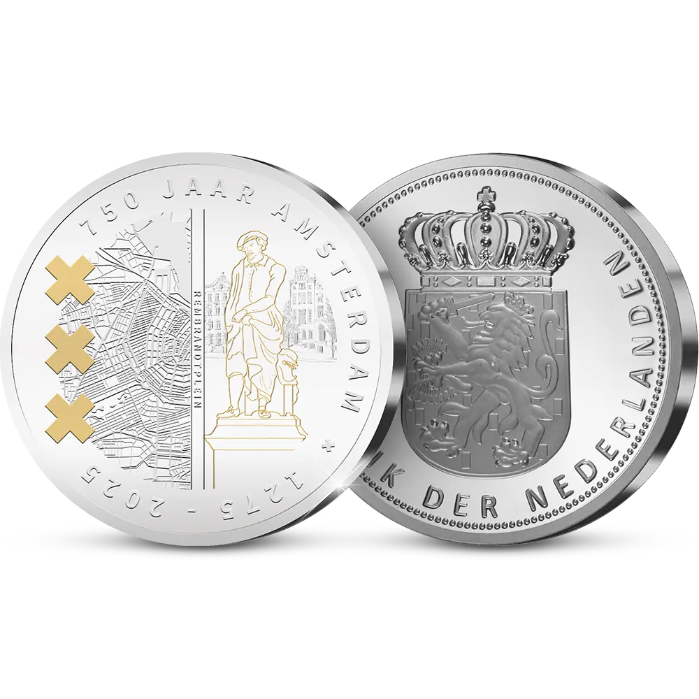 De eerste herdenkingsuitgifte “Het Rembrandtplein"
