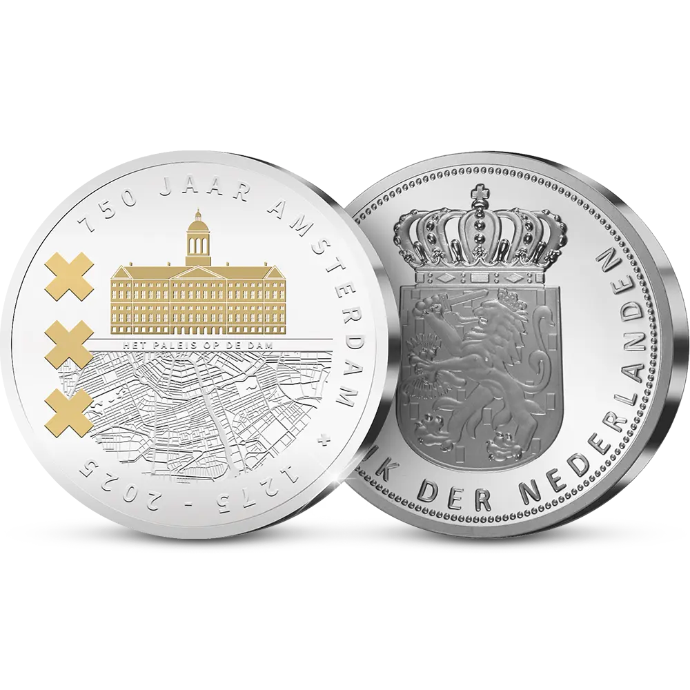 De eerste herdenkingsuitgifte “Het Paleis op de Dam”