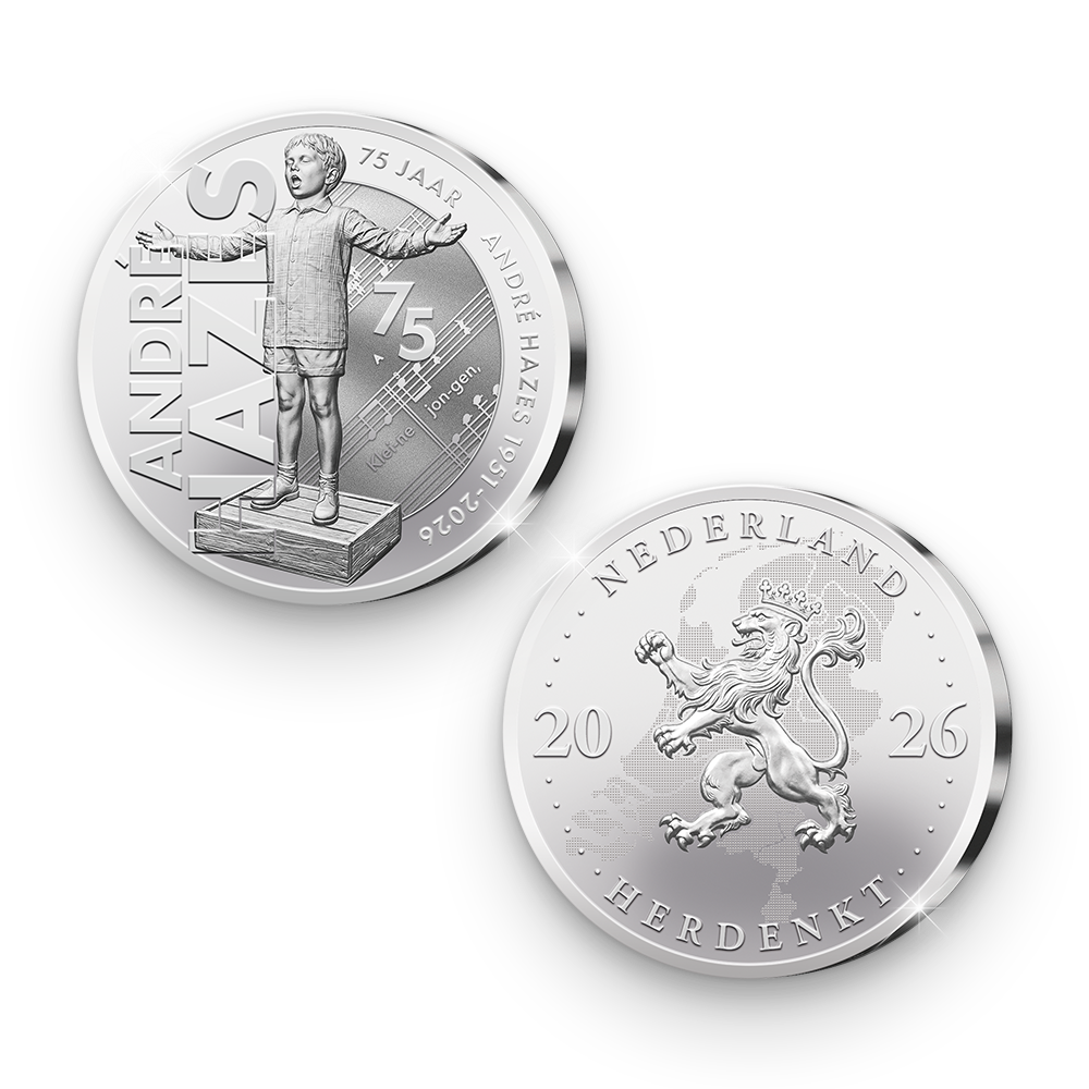 De officiële Herdenkingsuitgifte ‘André Hazes - De Ontdekking in De Pijp’