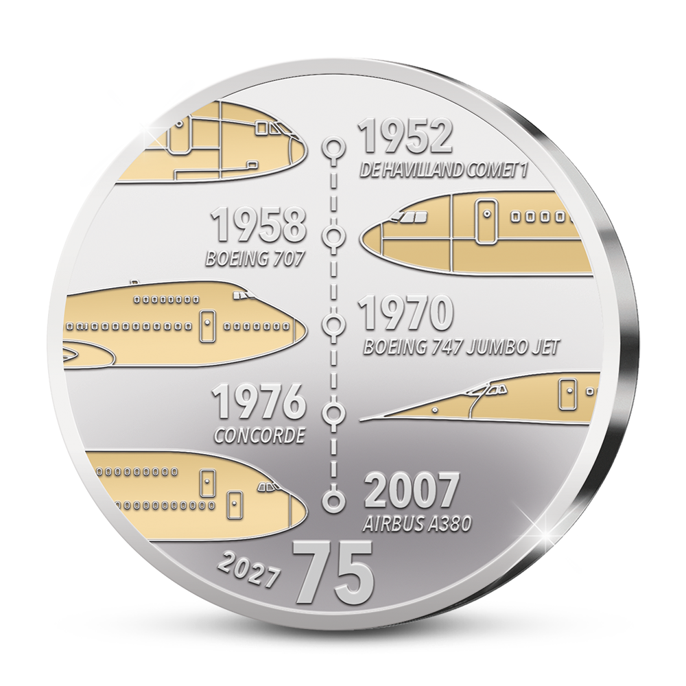 De ‘75 Years of the Jet Age – Commemorative Issue 2027’