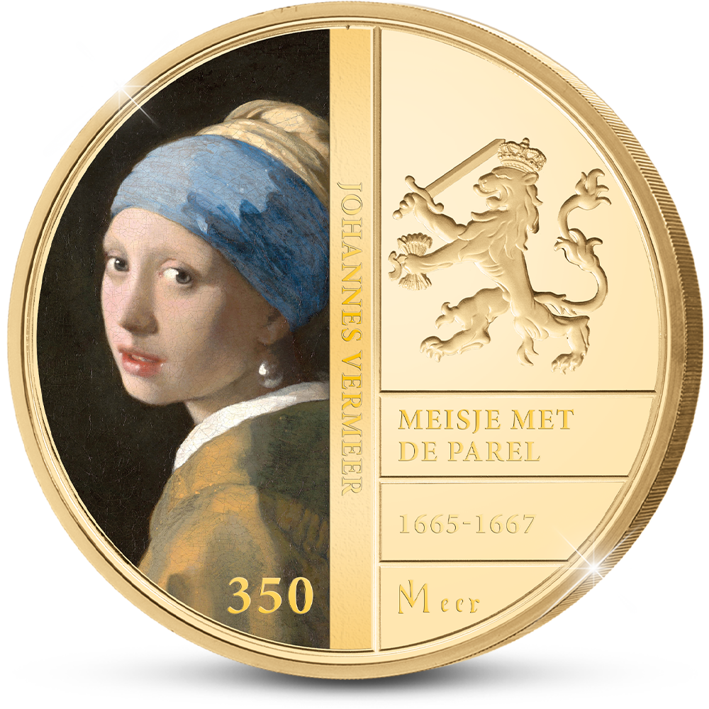 Das 350-jährige Johannes Vermeer Hollandsche Ponder 'Mädchen mit dem Perlenohrring'