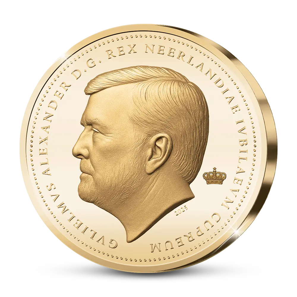 De Koninklijke Kroon Herdenkingsuitgifte 2025 ‘Koning Willem-Alexander’