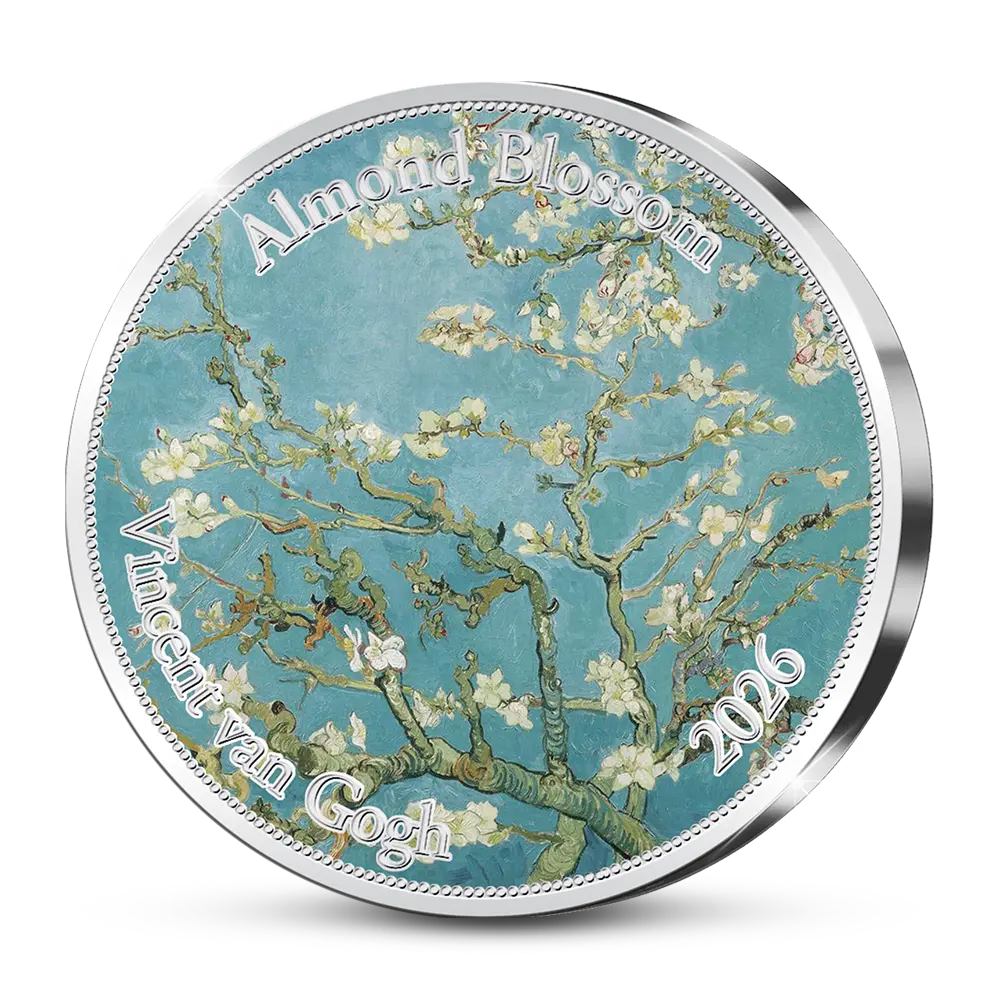 De Vincent van Gogh EUROPA Herdenkingsuitgifte: Lente 2026 'Amandelbloesem 1890'