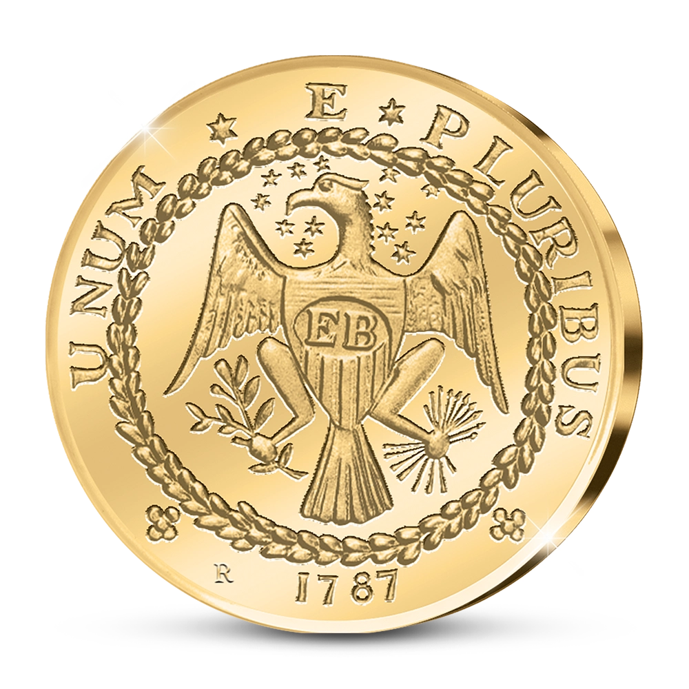 De Originele Herslag van de Amerikaanse: The Brasher-Doubloon, 1787 First US Gold Coin