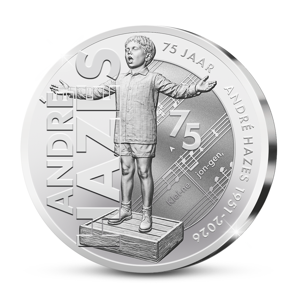 De officiële Herdenkingsuitgifte ‘André Hazes - De Ontdekking in De Pijp’
