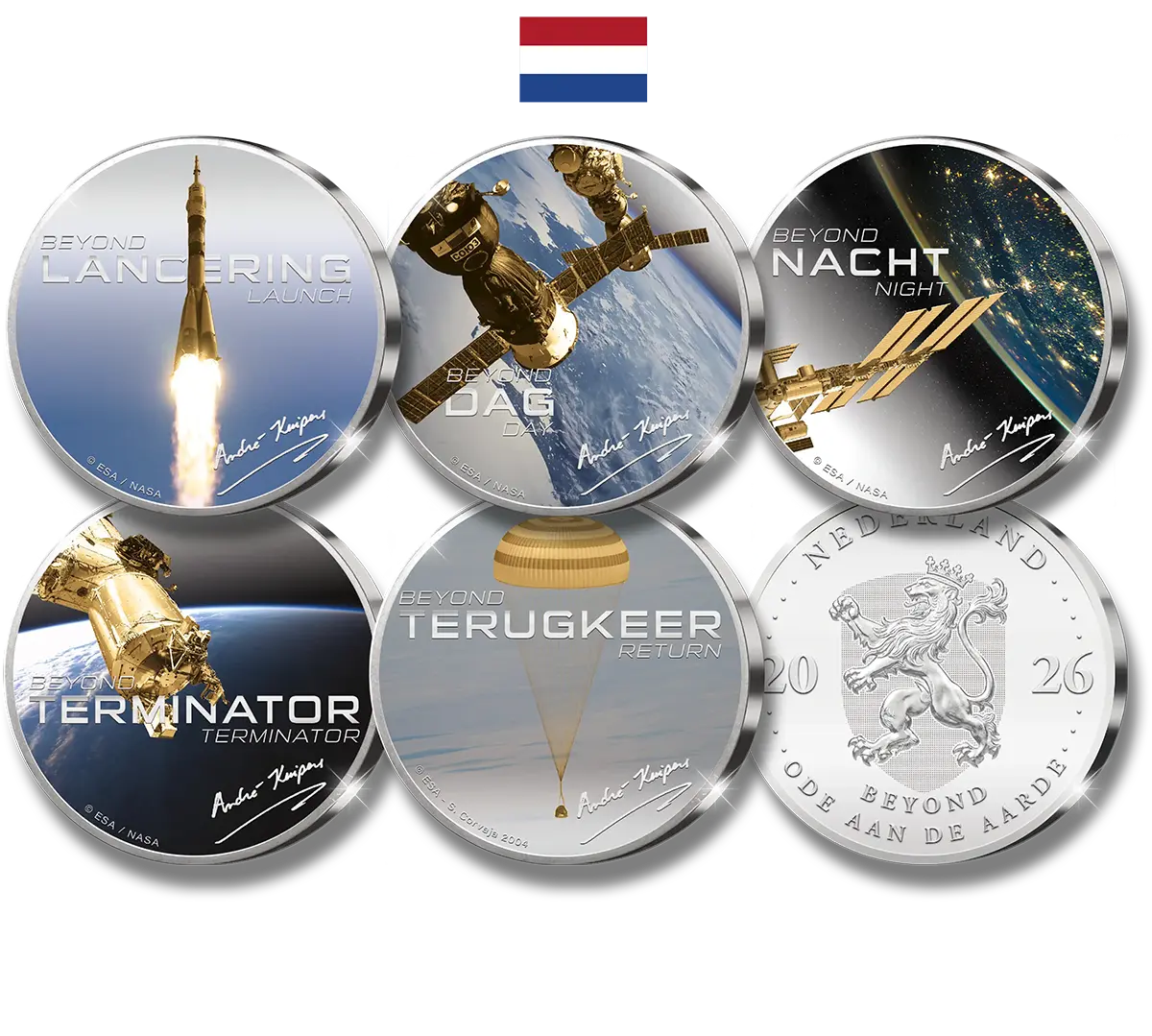 De complete Nederlandse muntcollectie BEYOND, Ode aan de Aarde