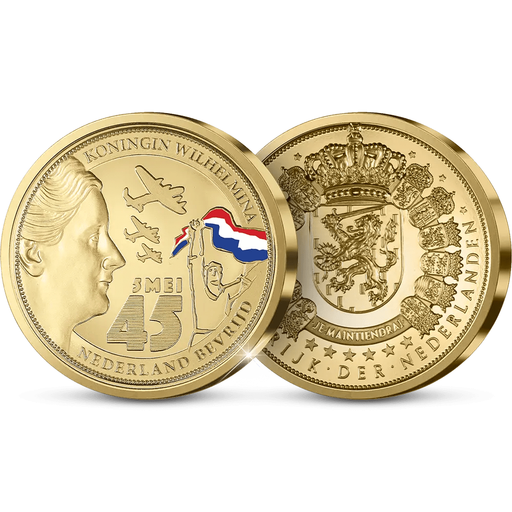De eerste Nederlandse Herdenkingsuitgifte "80 Jaar Bevrijding" - Edel Collecties