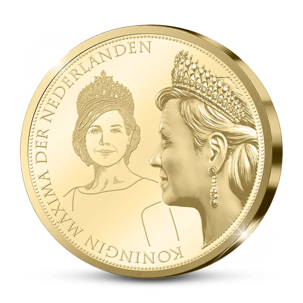 De Gratis vergulde “Koningin Máxima, Stijlicoon” Herdenkingsuitgifte - Edel Collecties