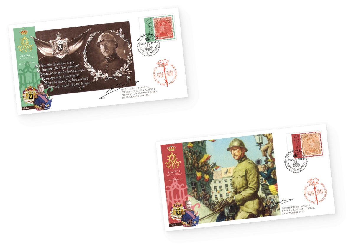 De Koning Albert I Postzegelcollectie - Edel Collecties