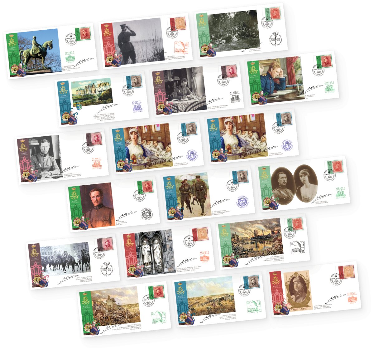 De Koning Albert I Postzegelcollectie - Edel Collecties