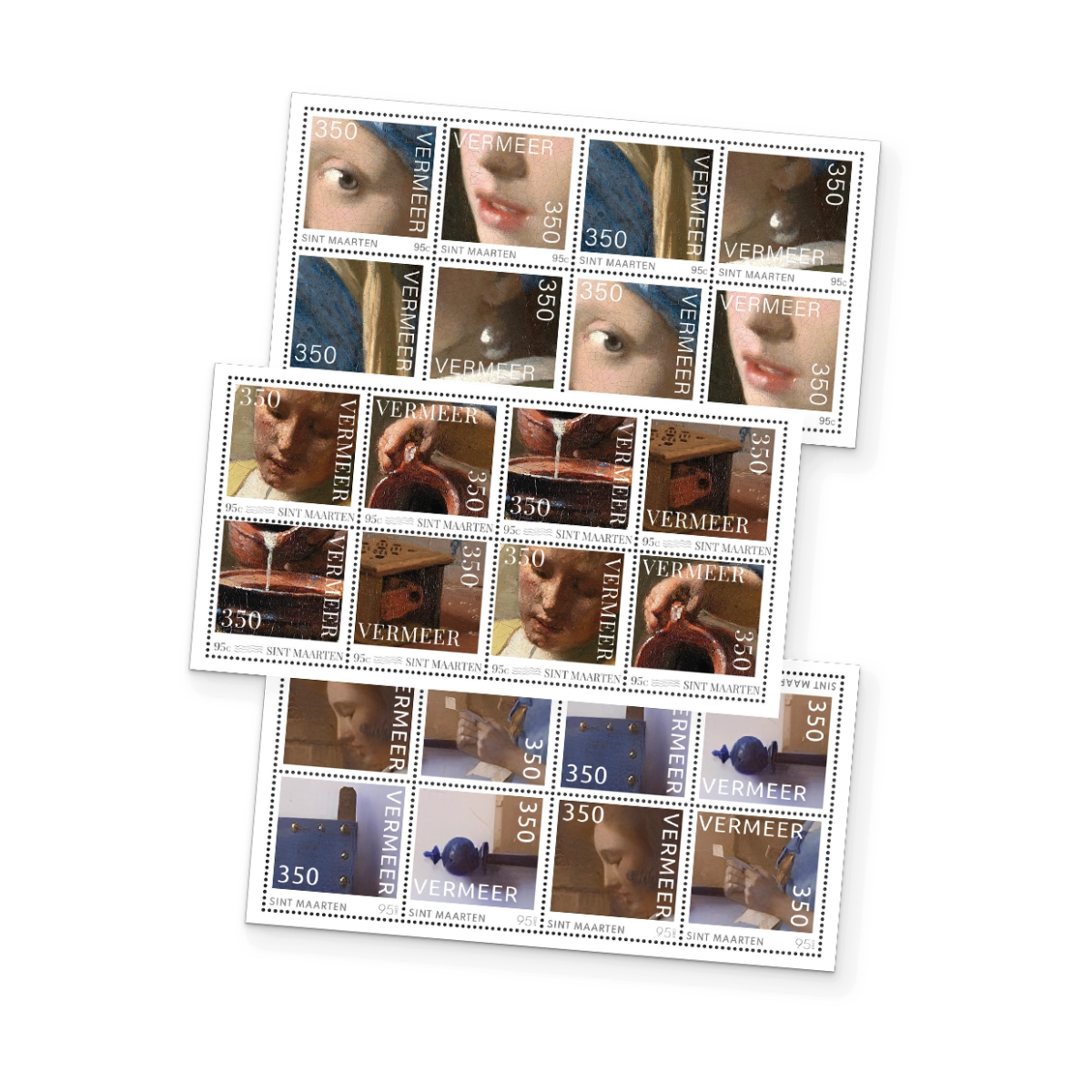 De Nationale Postzegelcollectie ‘Johannes Vermeer 350’ - Edel Collecties