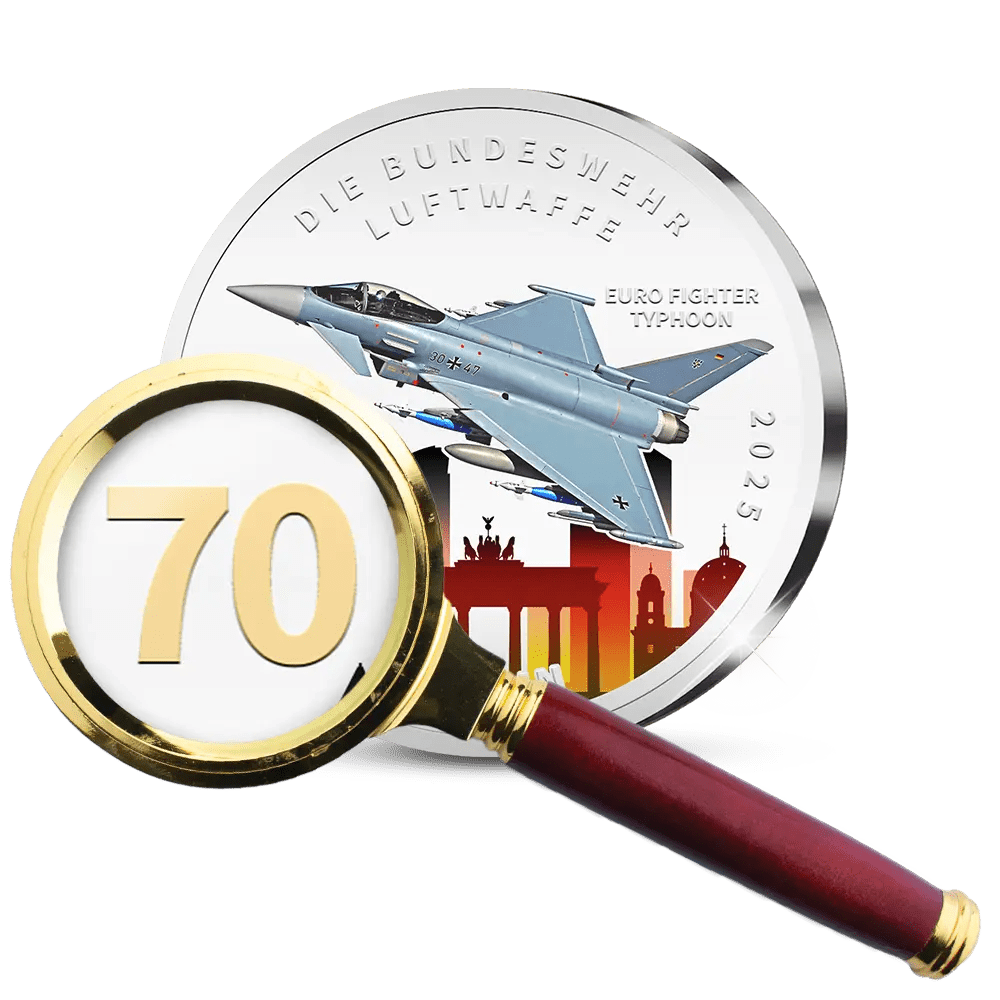 Duitse Herdenkingsuitgifte ‘Die Luftwaffe: Euro Fighter Typhoon’ - Edel Collecties