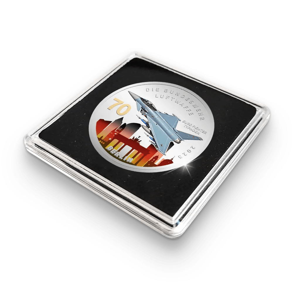 Duitse Herdenkingsuitgifte ‘Die Luftwaffe: Euro Fighter Typhoon’ - Edel Collecties