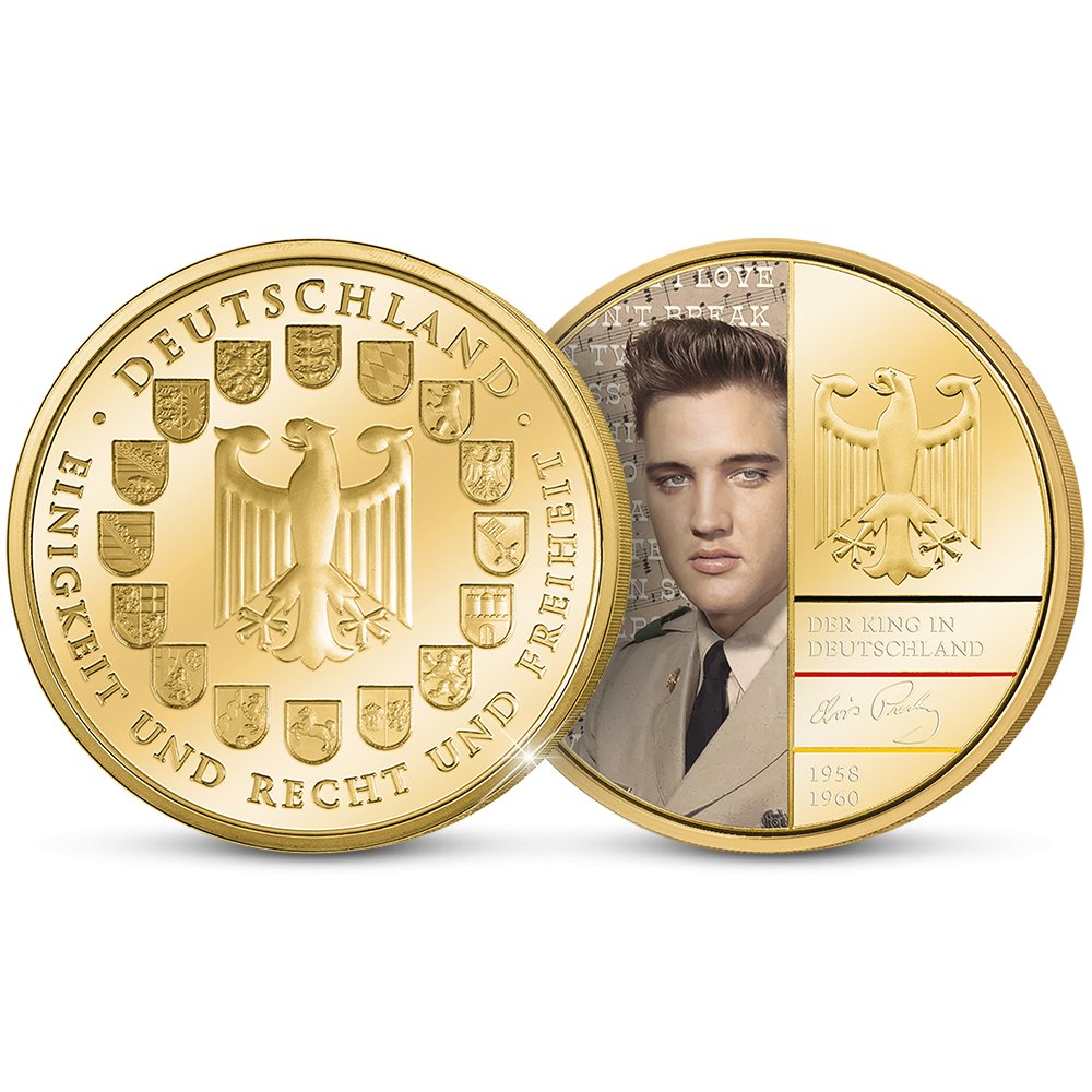 Het vergulde “Elvis Presley” Meisterstück van Duitsland - Edel Collecties
