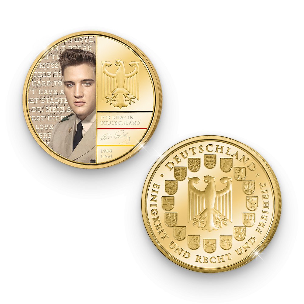 Het vergulde “Elvis Presley” Meisterstück van Duitsland - Edel Collecties