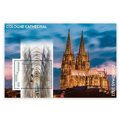 Postzegelset Internationale Kerstmis Werelderfgoed: Keulse Dom - Edel Collecties