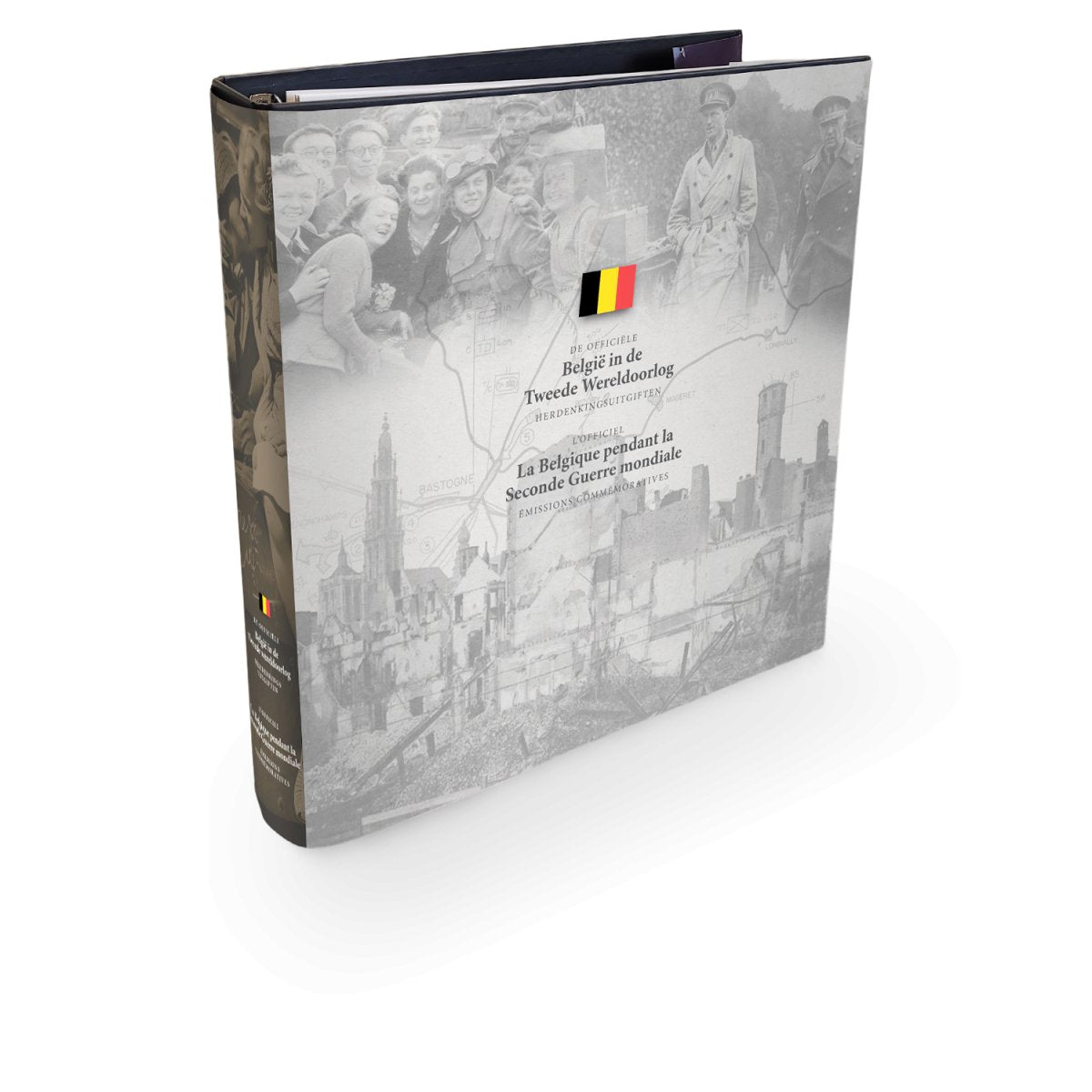 Verzamelalbum “De België in Oorlog Herdenkingsuitgiften” - Edel Collecties