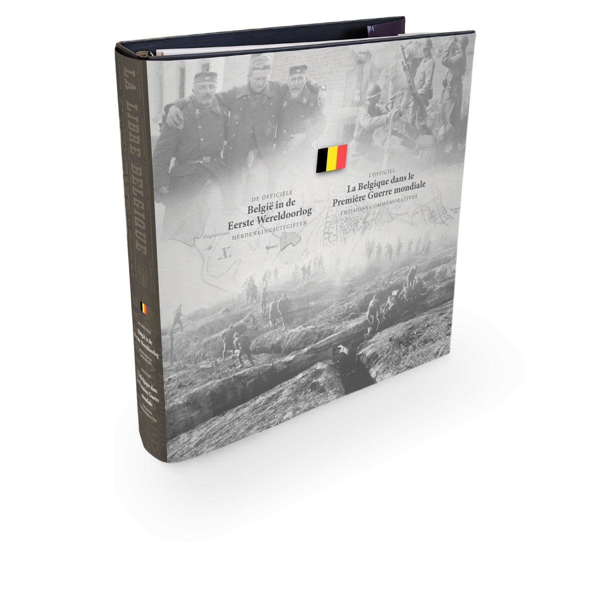 Verzamelalbum “De Groote Oorlog Herdenkingsuitgiften” - Edel Collecties