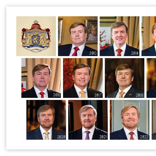 “10 Jaar Koning Willem-Alexander” Eerste-Dag-Envelop 2023 - Edel Collecties