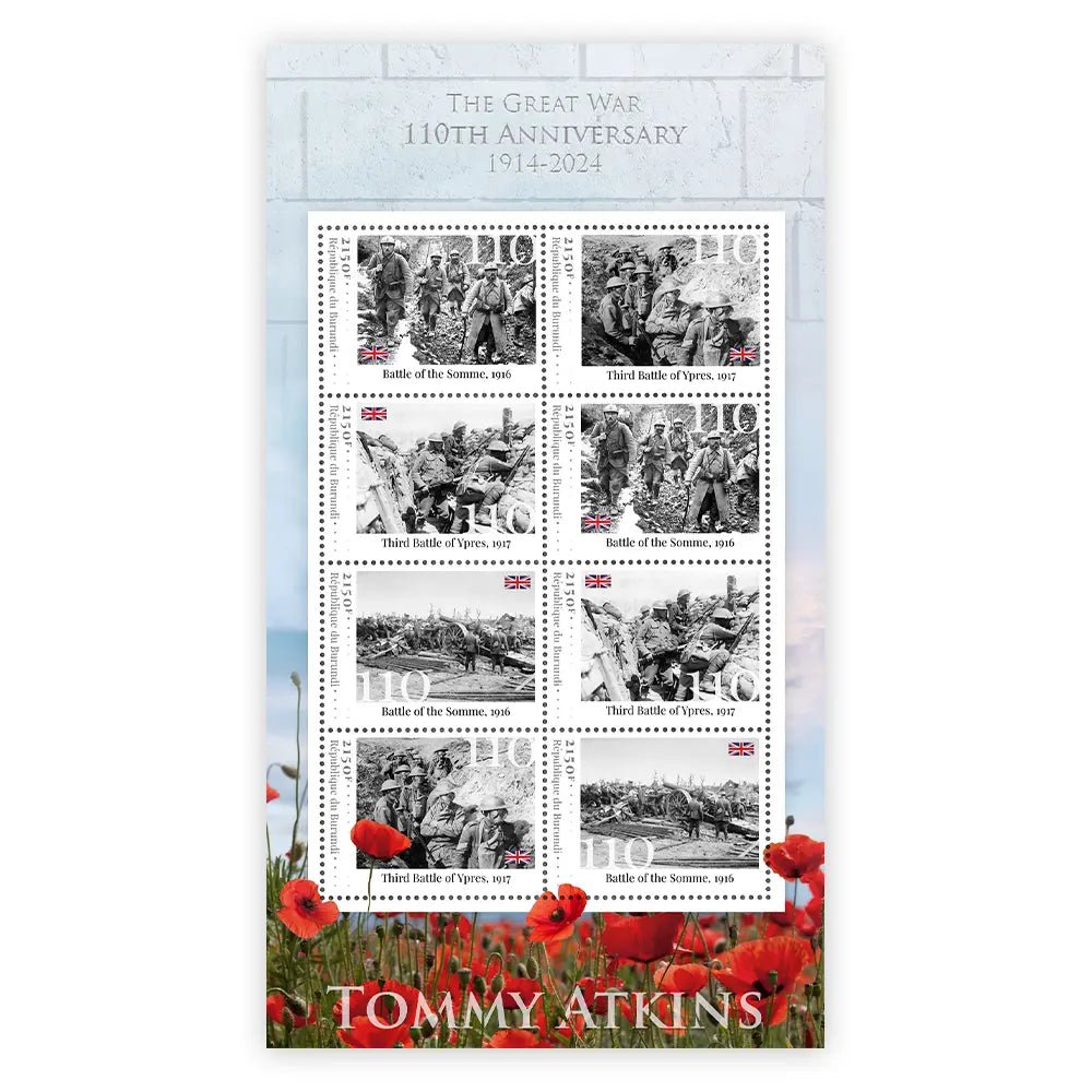 België Herdenkt: De officiële “De Groote Oorlog” Postzegelcollectie 2024 - Edel Collecties