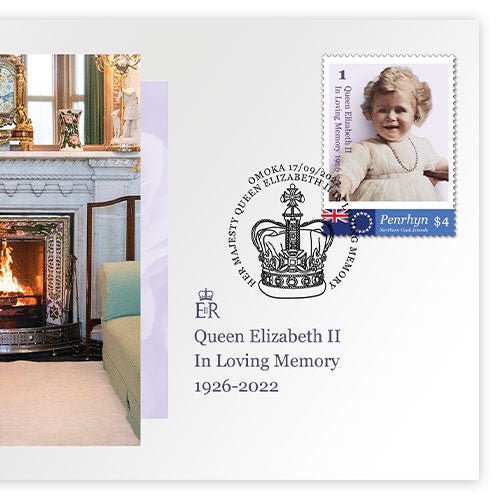 De Méést Historische Eerste-Dag-Envelop van 2022: In Liefdevolle Herinnering Koningin Elizabeth II van Engeland - Edel Collecties