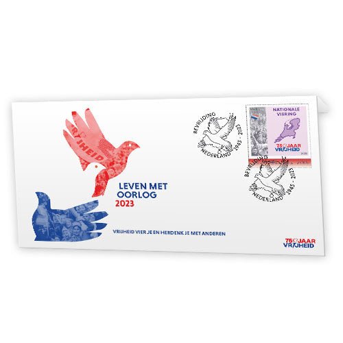 De Officiële "VRIJHEID" Eerste-Dag-Envelop 2023 - Edel Collecties