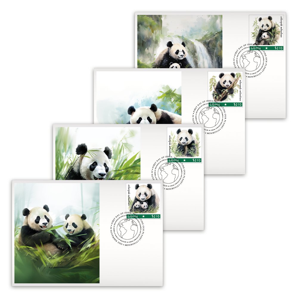 Het “Panda Mother with Child” Collectors-Pack 2023 - Edel Collecties