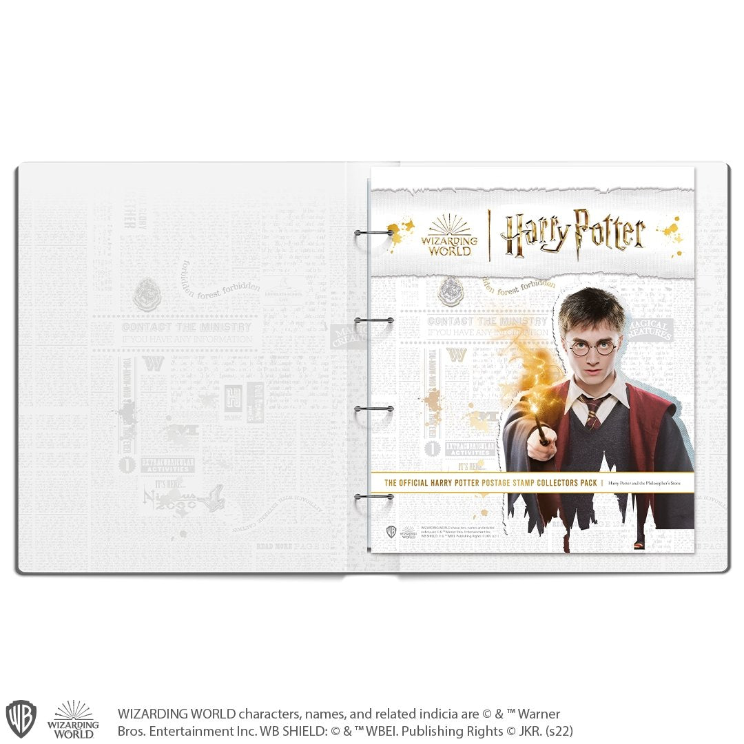 The Complete Official Harry Potter Postage Stamp Collectors Pack “Harry Potter and the Philosopher's Stone" - Edel Collecties