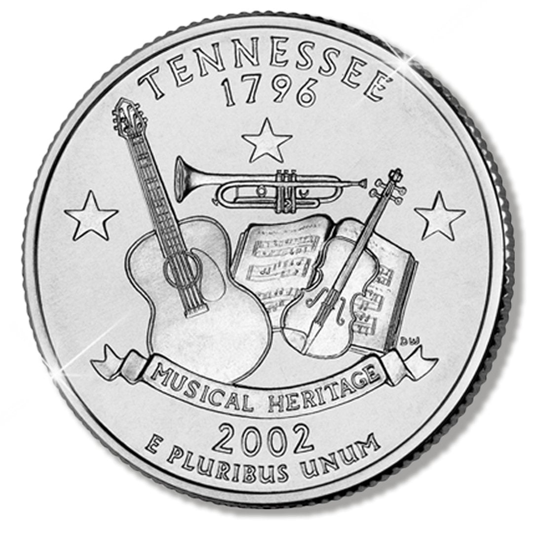 The Official Elvis Presley USA Tennessee Quarter Dollar set 2022 - Edel Collecties