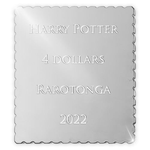 The Official Harry Potter Silver Postage Stamp - Edel Collecties