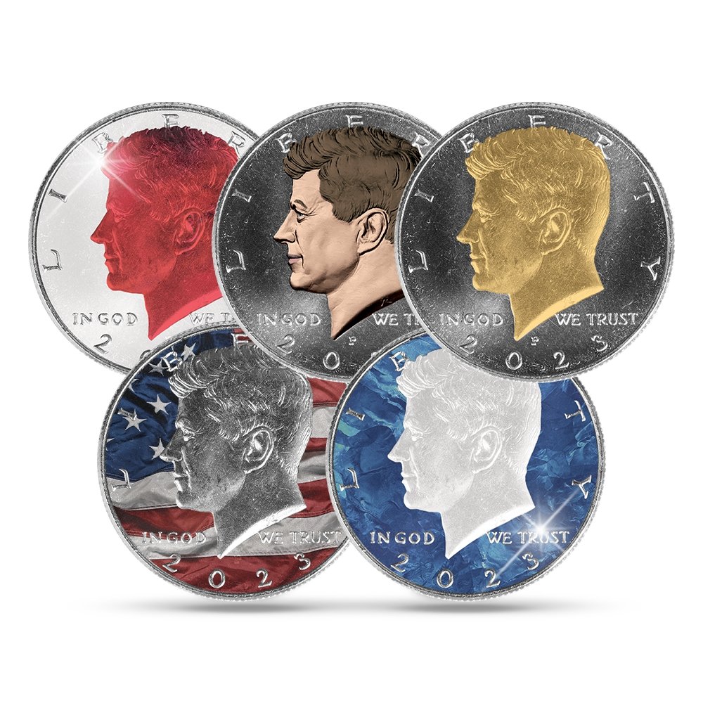 The Official John F. Kennedy Half Dollar Remembrance Prestige Set 1963-2023 - Edel Collecties